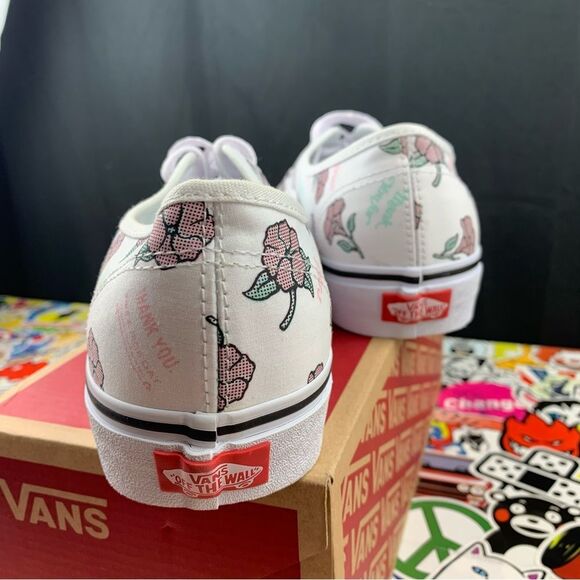 Vans Authentic Thank You Floral Womens Various Sizes - Picture 9 of 14